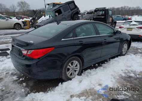 2013 Hyundai Sonata Gls из США, поврежденный, VIN 5NPEB4AC4DH641970